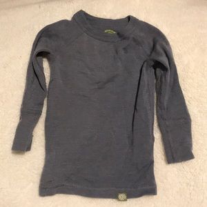 nui organics Merino Infant Thermal Set (Bluestone)